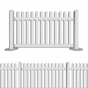 White Picket Fence - Post and Base-image