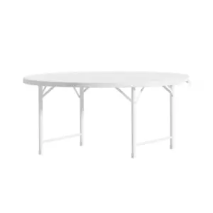 Round Folding Trestle Table – 180cm-image